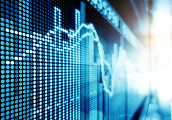 An electronic trading chart